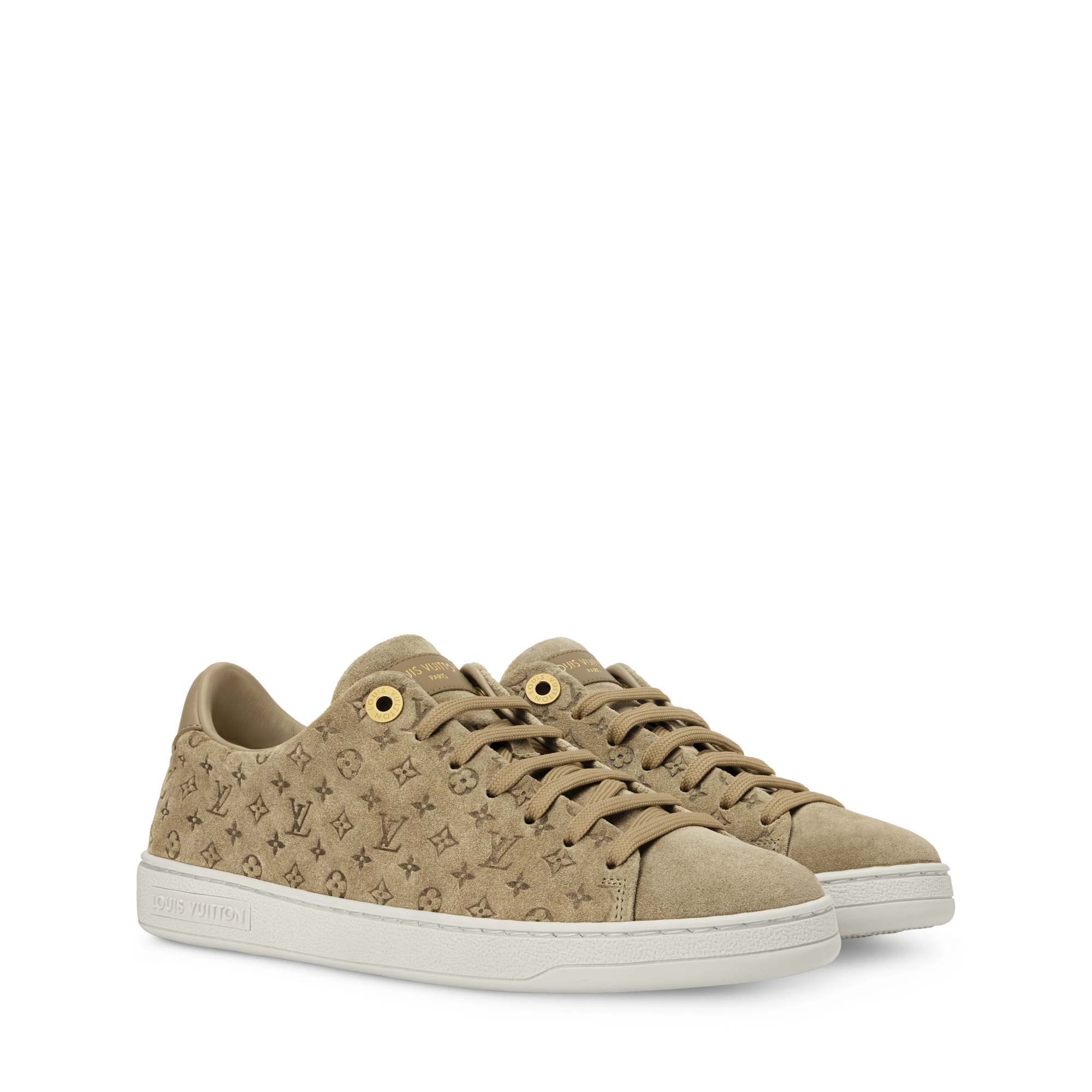 LOUIS VUITTON ゴールド フラットシューズ Frontrow Sneaker - Women - Shoes | LOUIS VUITTON ®